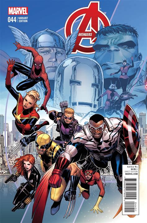 Avengers 44 Variant Cover By Jim Cheung Marvel Comics Art Marvel