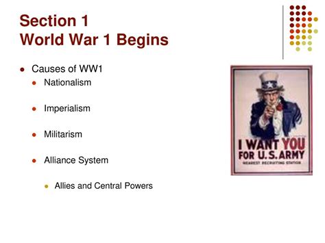 Chapter 11 The First World War Ppt Download