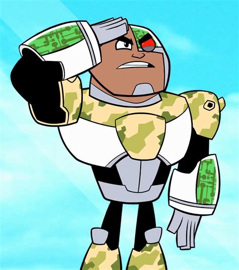 Image Green Cyborg Profile 0png Teen Titans Go Wiki