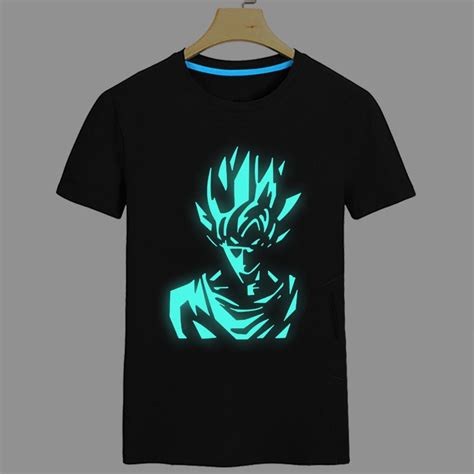 Dragon ball z shirts, figures, hoodies, & merch. Dragon Ball Z T shirt Anime GoKu Cotton Costume Super Saiyan T Shirt Fashion Men Women Luminous ...