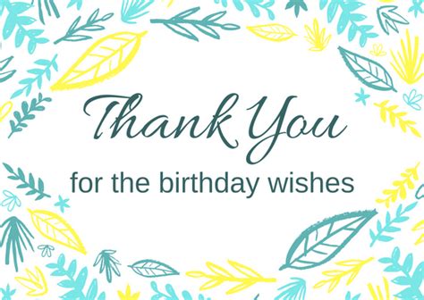 Free Birthday Thank You Card Printables