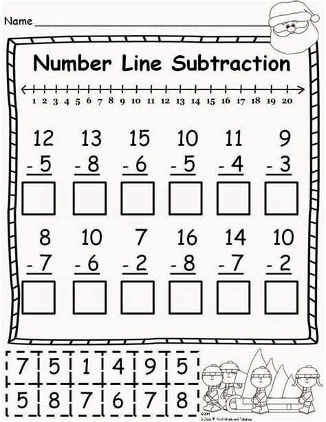 1st Grade Number Line