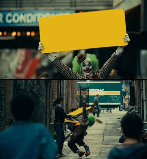 Joker Holding A Sign Example In Comments Memetemplatesofficial