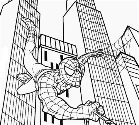 Spiderman Dibujo Dibujos De Spiderman Para Colorear Por Los Ninos