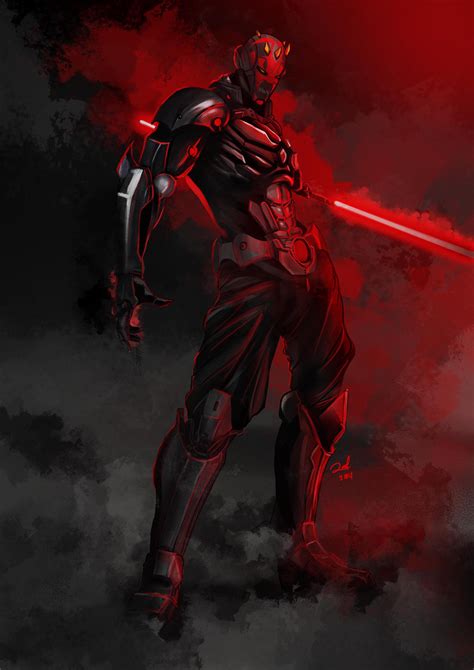 Armored Darth Maul Ver 2 By Ronaldesign On Deviantart