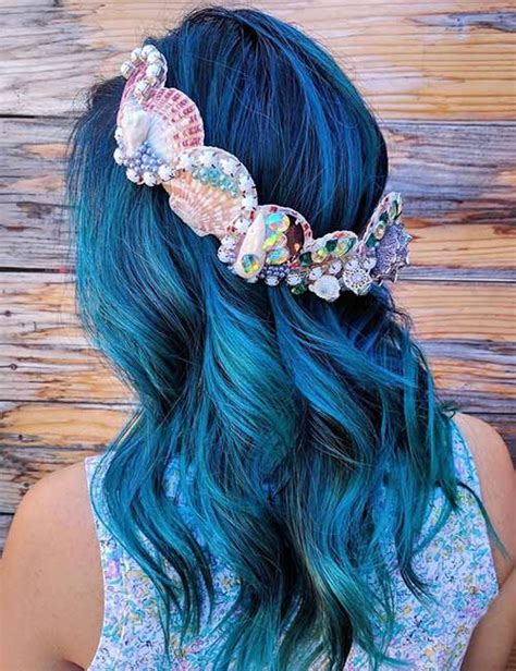 25 Mesmerizing Mermaid Hair Color Ideas Hair Dye Colors Cool Hair