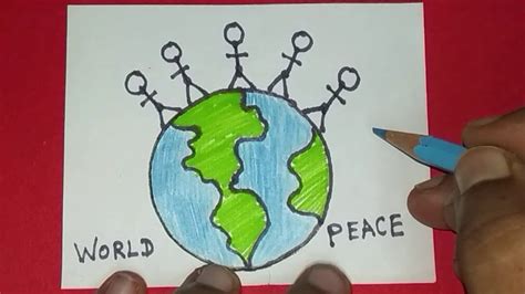 World Peace Drawing At Explore Collection Of World