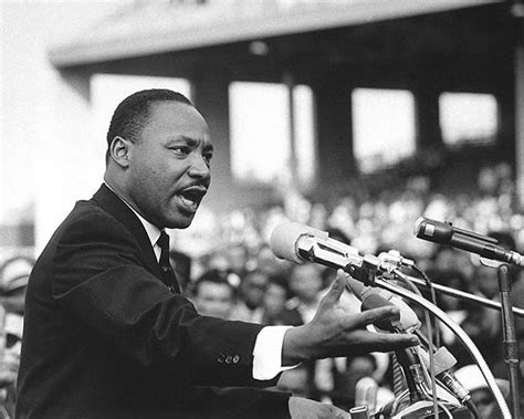 Martin Luther King Jr Giving Speech Photo Print For Sale