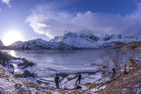 Lago Helado Storvatnet Lofoten El Coleccionista De Instantes