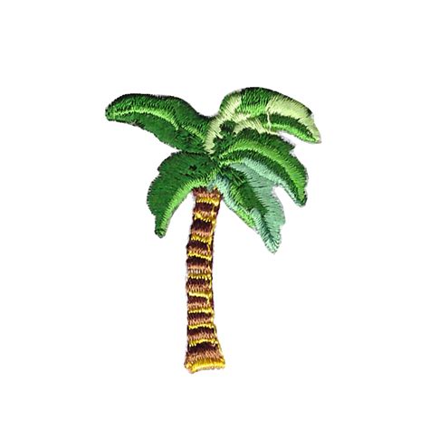 Palm Trees Coconut Palm Iron On Embroidered Applique Patchtropical