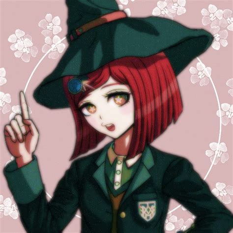 Himiko Yumeno Pfp Wflowers Danganronpa Sakura Cherry Blossom