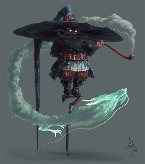 D&D Pipe smoking wizard gnome. Building my next character and would love suggestions. Any spells ...