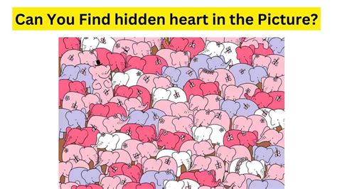 Viral Brain Teaser Can You Find The Cute Little Heart Hidden Among