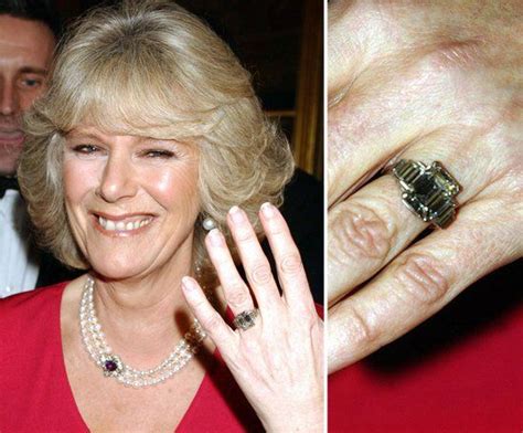 Camilla Parker Bowles Celebrity Rings Celebrity Engagement Rings