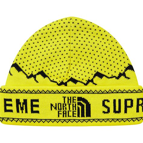 The North Face Fold Beanie Fall Winter 2018 Supreme