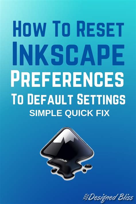 Maybe you would like to learn more about one of these? Reset Default Inkscape Settings - 3 Steps (With images ...