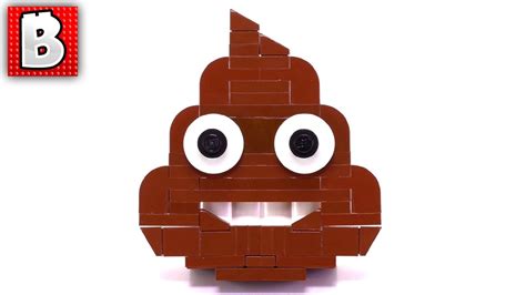 Lego Talking S Pile Of Poo Emoji Moc How To Build Youtube