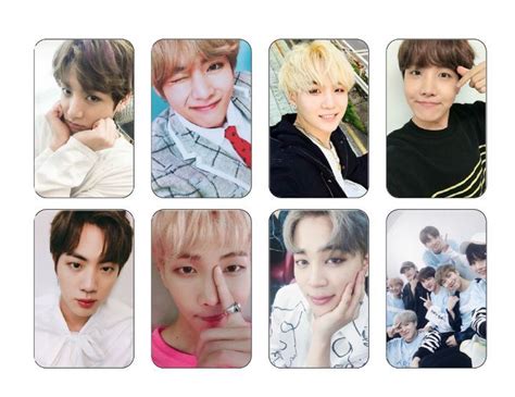 Bts Printables Polaroids Bookmarks Book Covers Wallpapers Etc
