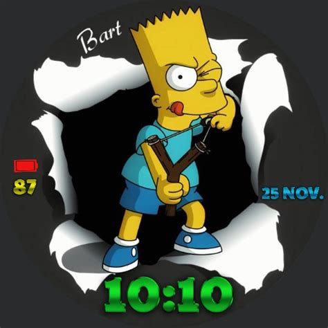 Bart Simpson Simple Watch By Eric Elias 2020 Watchmaker The Worlds