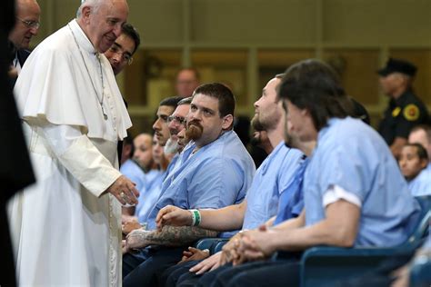 Pope Francis Kicks Off His Final Day In Us With Prison Visit