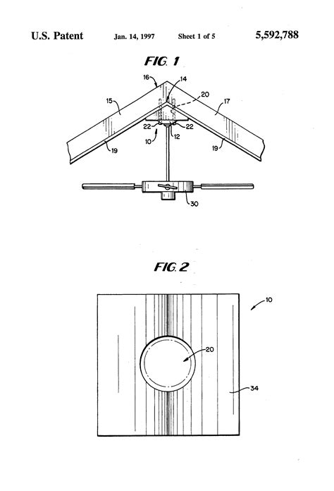 Make the wire connections at the fan box, then attach the fan blades to the ceiling fan. Patent US5592788 - Cathedral ceiling fixture mounting ...