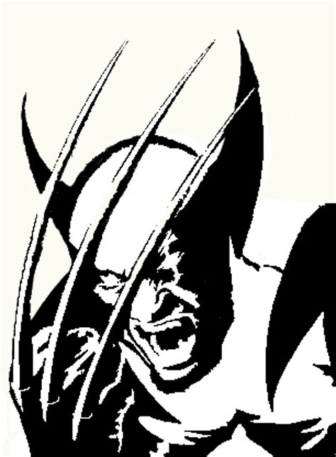 O Wolverine Marvel X Men Logan Rstenciltemplates