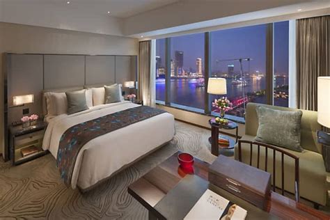 Deluxe River View Room Mandarin Oriental Hotel Shanghai