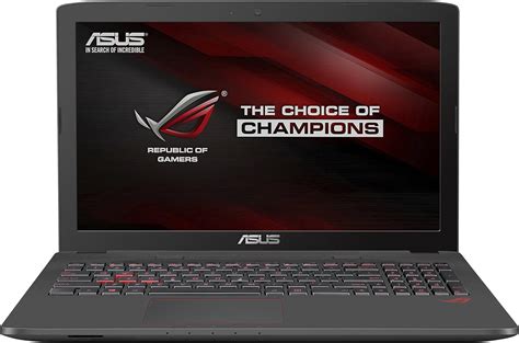 Asus Rog Gl752vw T4161t Pc Portable Gamer 173 Gris Métalintel Core