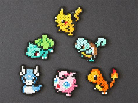 Items Similar To Pokemon Perler Bead Pixel Art Sprites On Etsy