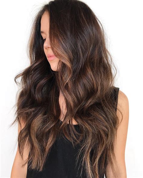 Your dark hair will look for more natural, as well. 30 Hottest Trends for Brown Hair with Highlights to Nail ...