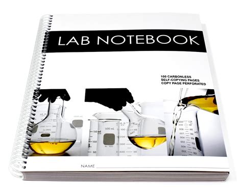 Lab Notebook Spiral Bound 100 Carbonless Pages Copy Page Perforated