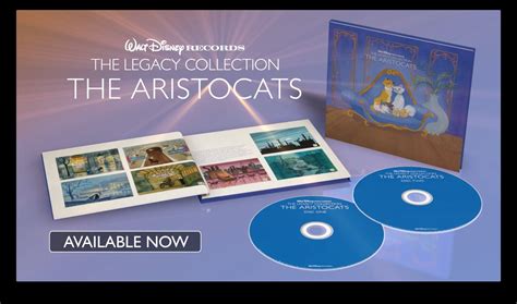 Walt Disney Records The Legacy Collection: Aristocats | Disney records, Walt disney records ...