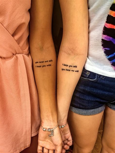 Tatuajes Para Hermanas Fantásticas Ideas De Diseño
