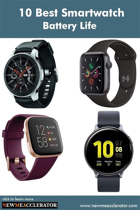 Which Smartwatch Has Best Battery Life