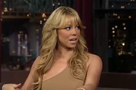 Mariah Carey Opens Up About Her Mental Health In This 2001 Letterman