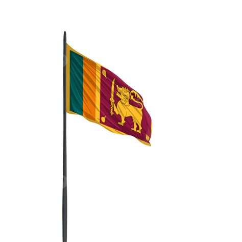 Sri Lanka Clipart Png Images Semi Realistic Sri Lanka Flag Handdrawing