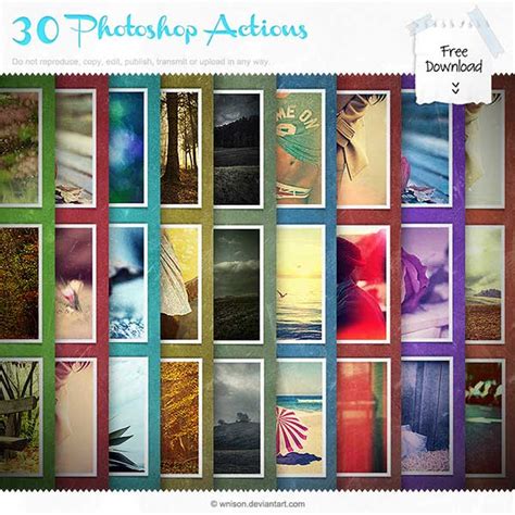Free Photoshop Actions For Photographers Graphicmania