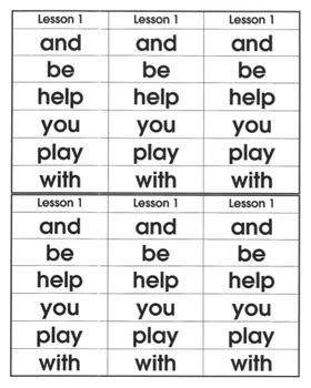 Products details and descriptions provided by dolch first grade sight words: Journeys First Grade High Frequency Word Ladders (Lessons 1-30) | TpT