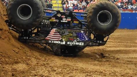 Monster Truck Back Flip Fail Hd Good Quality Youtube