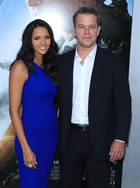 Matt Damon And Wife Luciana Celebrate Ten Years Of Marriage