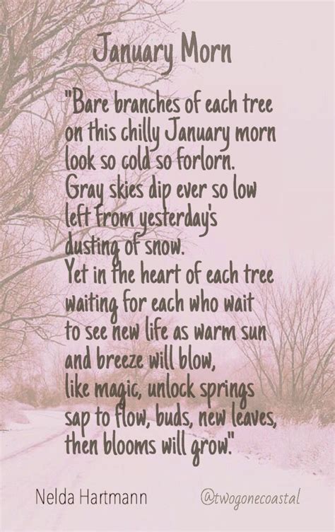 January Morn Quotes