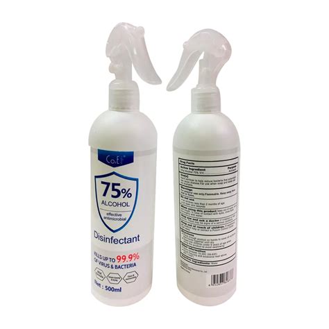 Wholesale Disinfectant Spray 75 Alcohol 169 Oz Dollardays