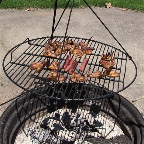 Sunnydaze Fire Pit Cooking Grate Round Grill Grate