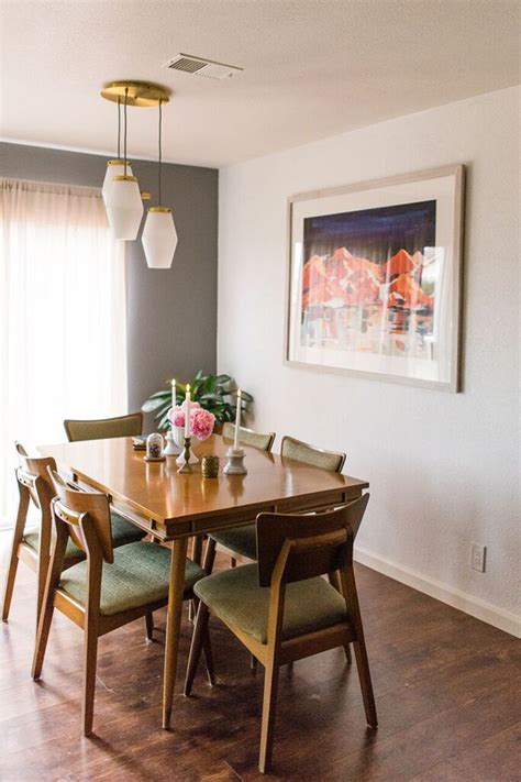 Client Reveal Mid Century Modern Dining Room Michaela Noelle Designs