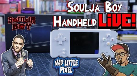 Soulja Boy Souljagame Handheld Live Gameplay And More Youtube