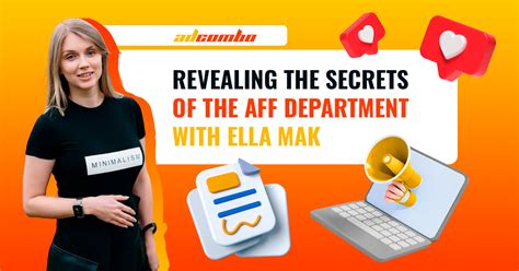 Ella Mak The Head Of Adcombo Affiliate Department Talks About
