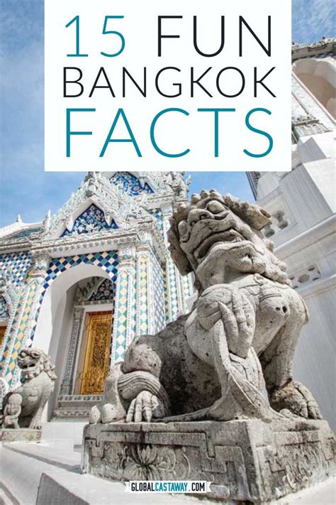 Top 15 Fun Bangkok Facts You Most Likely Didnt Know In 2021 Travel