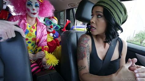 Three Crazy Clowns Fuck Sex Appeal Tattooed Hottie Dana Vespoli AnySex Com Video