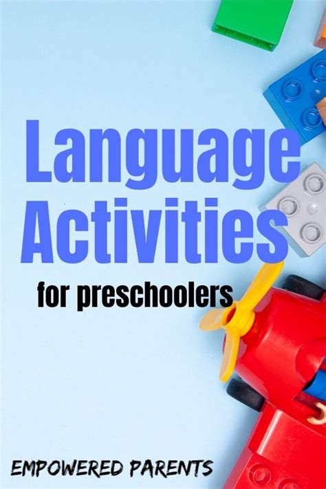 15 Interactive Language Activities For Preschoolers Empowered Parents