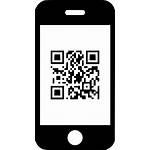 Qr Code Icon Clipart Barcode Phone Scanner